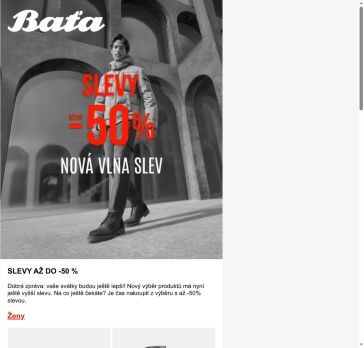 Nové slevy 🔥 až -50 %