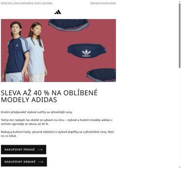 Zimní modely, nyní se slevou až 40 %