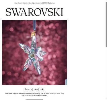 Šťastný nový rok od Swarovski