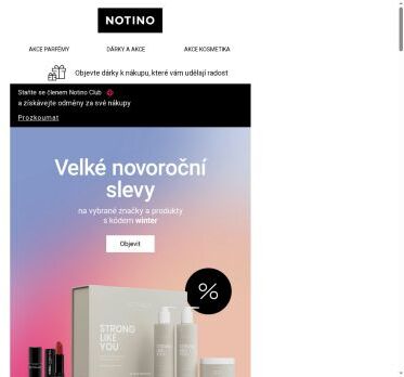 Nový rok je tady a s ním až 30% slevy!