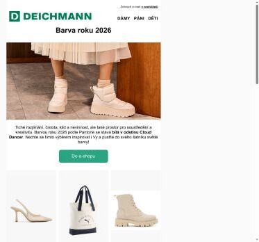 Barva roku 2026: Cloud Dancer 🤍