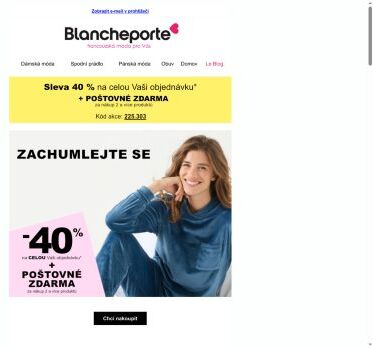 -40 % ► Zachumlejte se