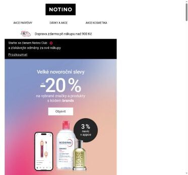 Novoroční beauty lov pokračuje s až 23% slevami