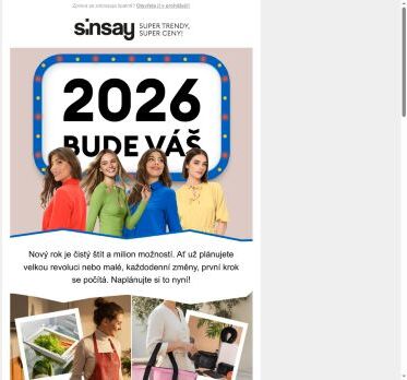 2026 – čas na nový začátek! 🥳