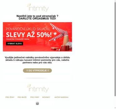 Povánoční úklid skladu - slevy až 50%