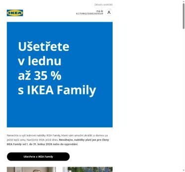 Mo, ušetřete s IKEA Family v lednu až 35 %!
