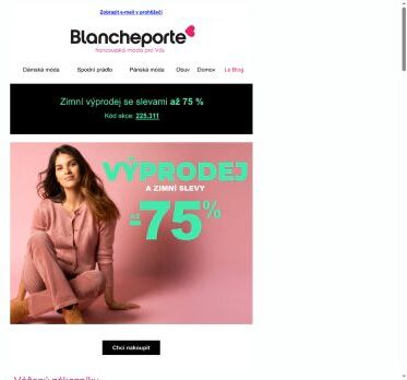 Výprodej až -75 % ► už máte vybráno?