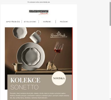 Novinka Rosenthal Sonetto – design, který povyšuje každý okamžik u stolu.