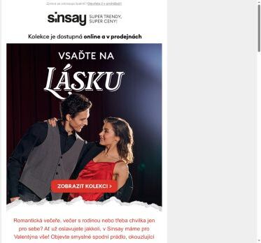 💘 VALENTÝNSKÁ kolekce od 49 CZK 💘