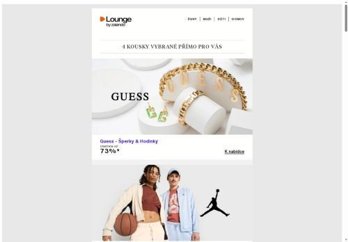 Guess, Jordan a TOMS ⎥ Nabídky, které si nesmíte nechat ujít