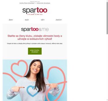 🌞První dobré předsevzetí: připojte se k bezplatnému klubu Spartoo&me s jeho mnoha výhodami