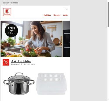 Spice&Soul - Nezbytné do vaší kuchyně - od 19. 1. do 25. 1. 2026