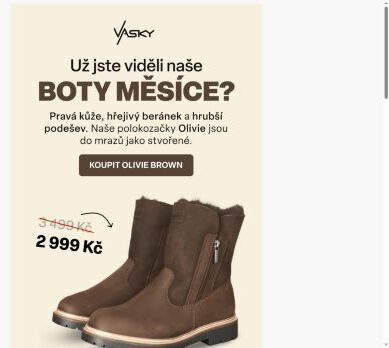 Boty měsíce ledna jsou...