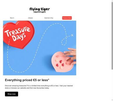 EVERYTHING is now €5 or less