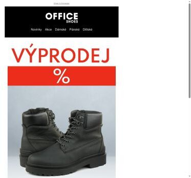 VÝPRODEJ V OFFICE SHOES POKRAČUJE!
