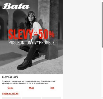 SLEVY: od 319 Kč🤩