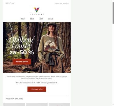 Až -50 % dolů na trička, svetry a mikiny!⬇️