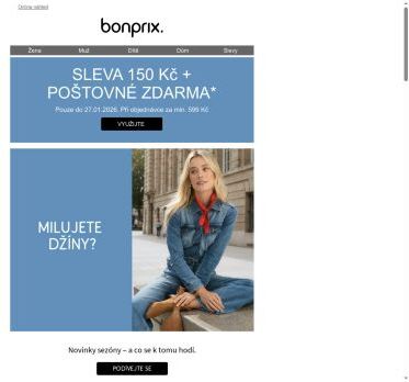 Denim Darlings a sleva 150 Kč pro VÁS👖✨