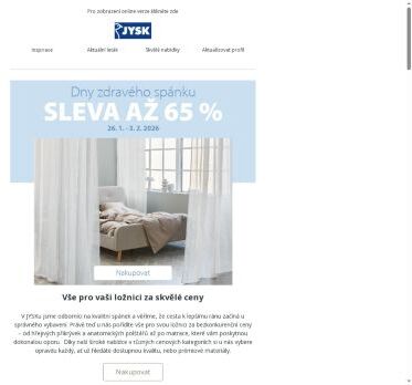 🌙 Sleva až 65 % na vše pro spánek