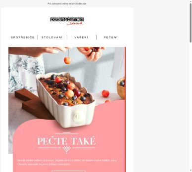 Pečte s radostí a péčí o každý detail.