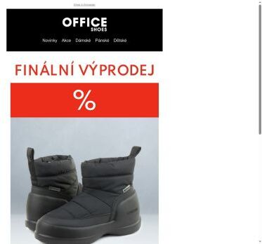 FINÁLNÍ VÝPRODEJ - JEŠTĚ VÍCE SLEV!