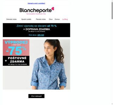 Stylové halenky a košile ► až -75 %