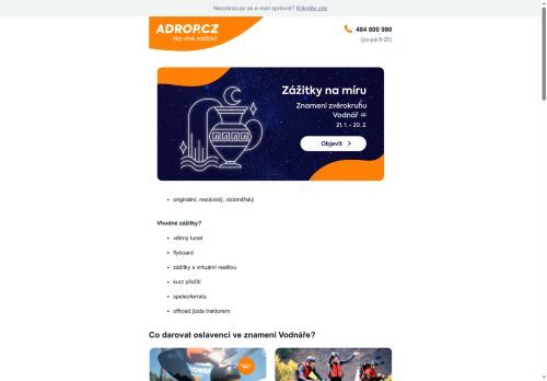 Zážitky podle horoskopu ♒ Vodnář