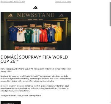 Domácí soupravy FIFA World Cup 26™