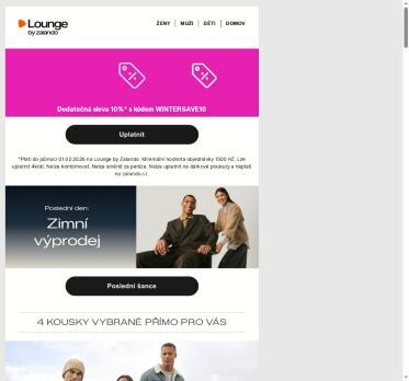 Zavíráme o půlnoci: získejte 10% extra slevu na Zimní výprodej❄️