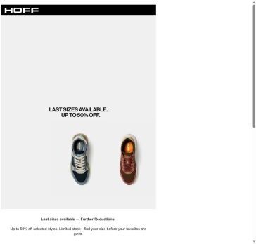 Last Sizes Available | Up to 50% Off