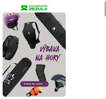 Jedeš na hory? A máš tohle?