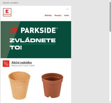 Parkside - Zvládnete to! - od 2. 2. do 8. 2. 2026