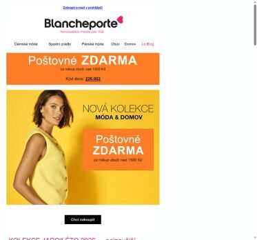 Vážený zákazníku, nová sezóna odstartovala 🌸