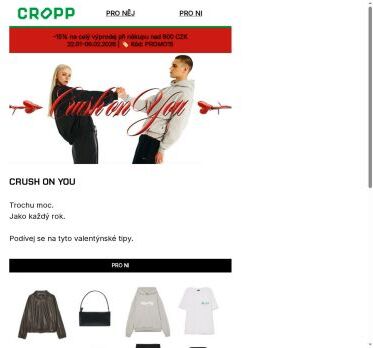 CRUSH ON YOU💘Tyto valentýnské kousky si zamiluješ