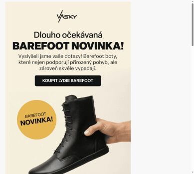 Bestseller a barefoot zároveň?