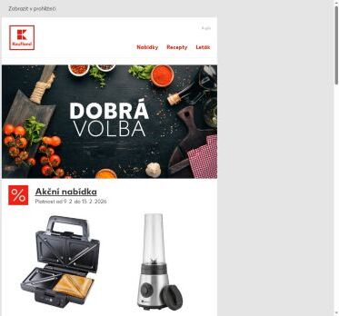 Dobrá volba - od 9. 2. do 15. 2. 2026