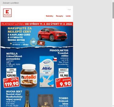 Nakupujte s Kaufland Card - již od středy!