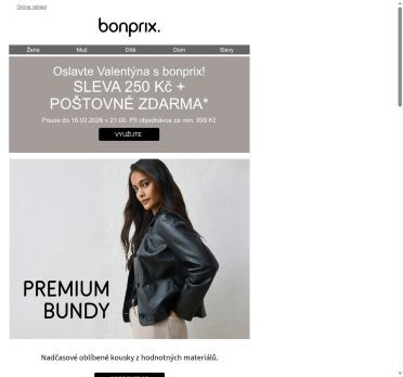 Brzy je tu Valentýn: sleva 250 Kč + doručení zdarma ♥️