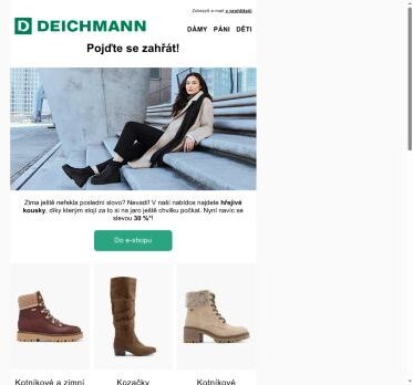 Pojďte se zahřát! Máme pro Vás -30 % na zimní obuv! 🔥