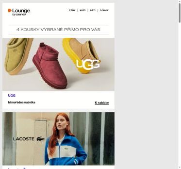 Lacoste, UGG a ASICS ⎪ Prozkoumat to nyní 🔎
