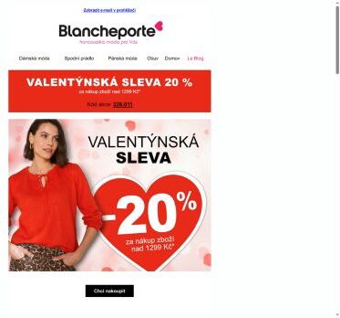 💗 Valentýnská sleva už jen dnes