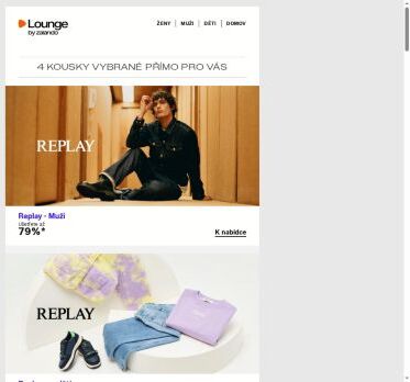 Replay, Geox a Triumph ⎪ Styl pro každou příležitost