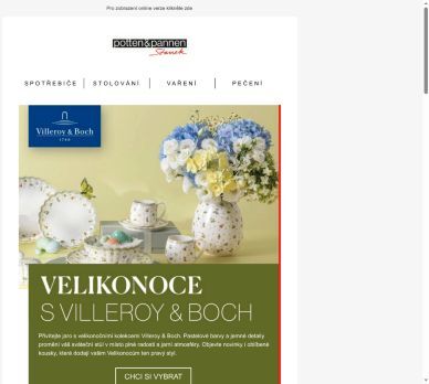Jaro začíná u nás – objevte velikonoční kolekce Villeroy & Boch.