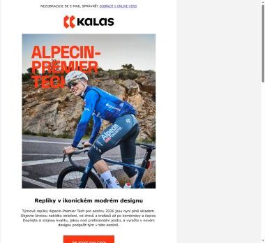 Kolekce Alpecin-Premier Tech plně skladem