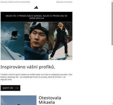 Do sněhu jako profíci.