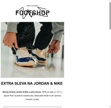 Extra sleva: Jordan & Nike 🔥