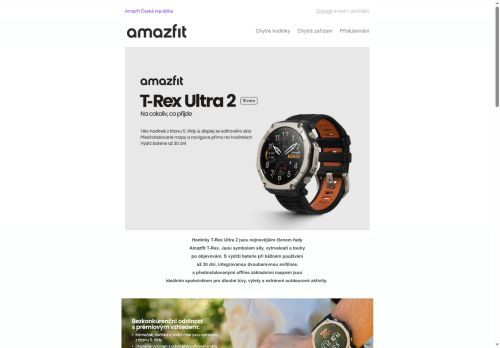 Novinkové T-Rex Ultra 2 jsou tady ⌚ Na cokoliv, co přijde 💪🏻