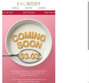 Clear Your Calendar. March 3 👀