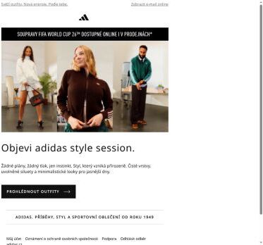 Vstup do adidas Style Session