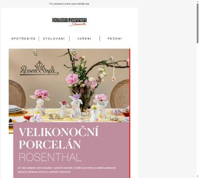 Velikonoce s porcelánem Rosenthal.